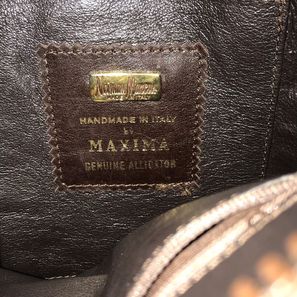 Titti Dell’ Acqua By Maxima Vintage Alligator Bag - Picture 8 of 8